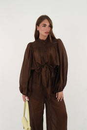 CAMICIA OIL MORO