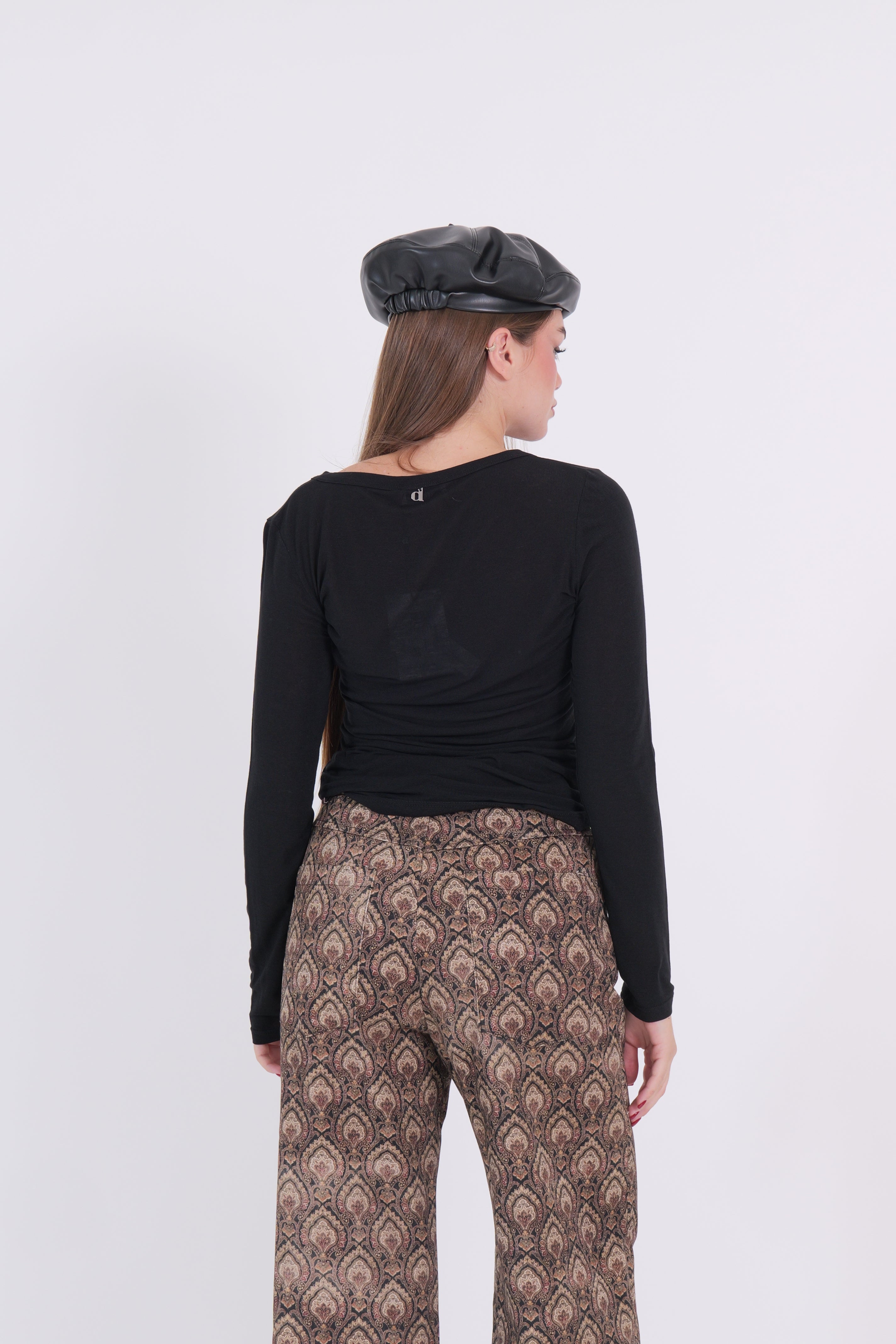 SERAFINA MISTO CASHMERE NERA
