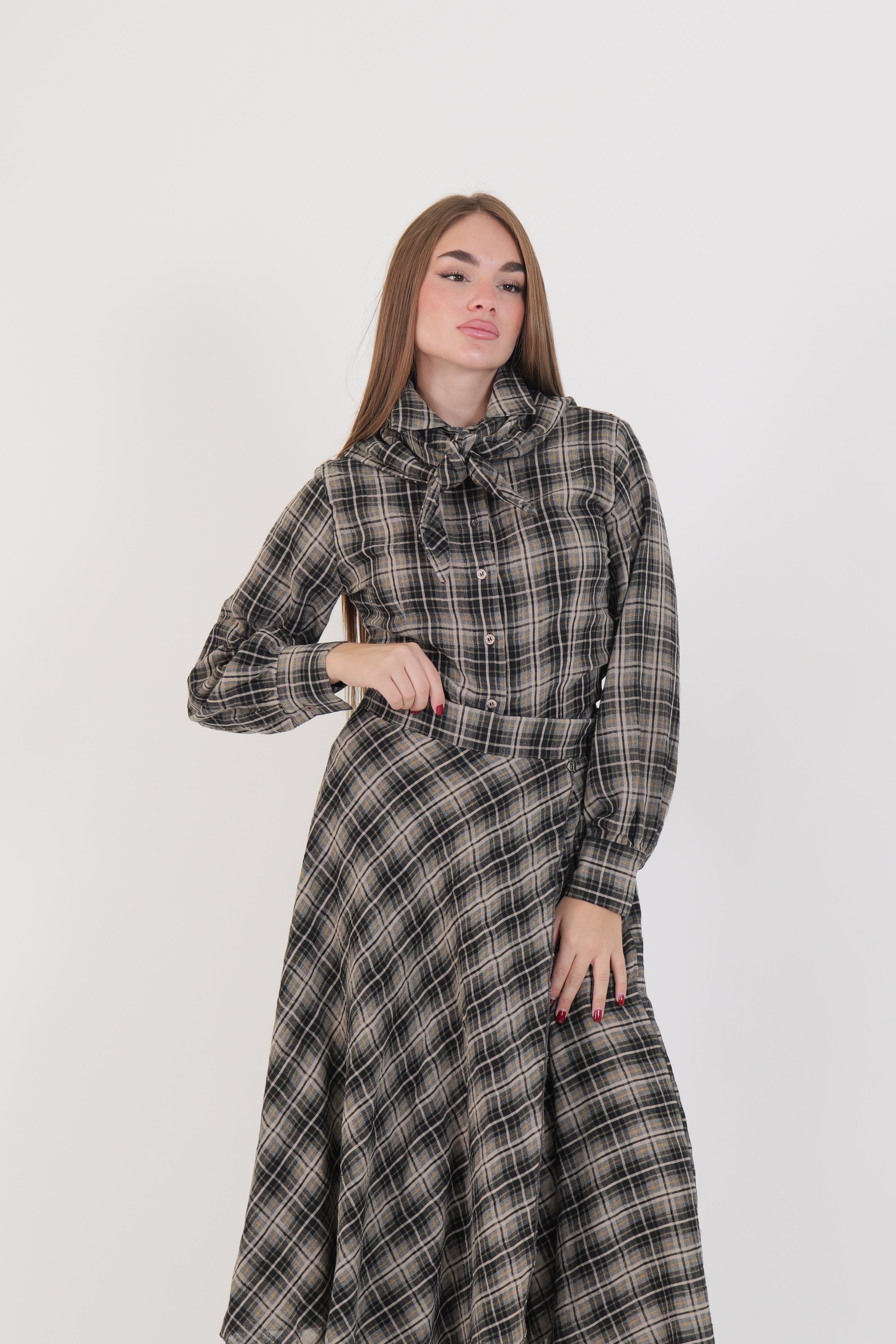 CAMICIA QUADRI FOULARD