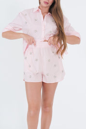 SHORTS ROSA JEWELS