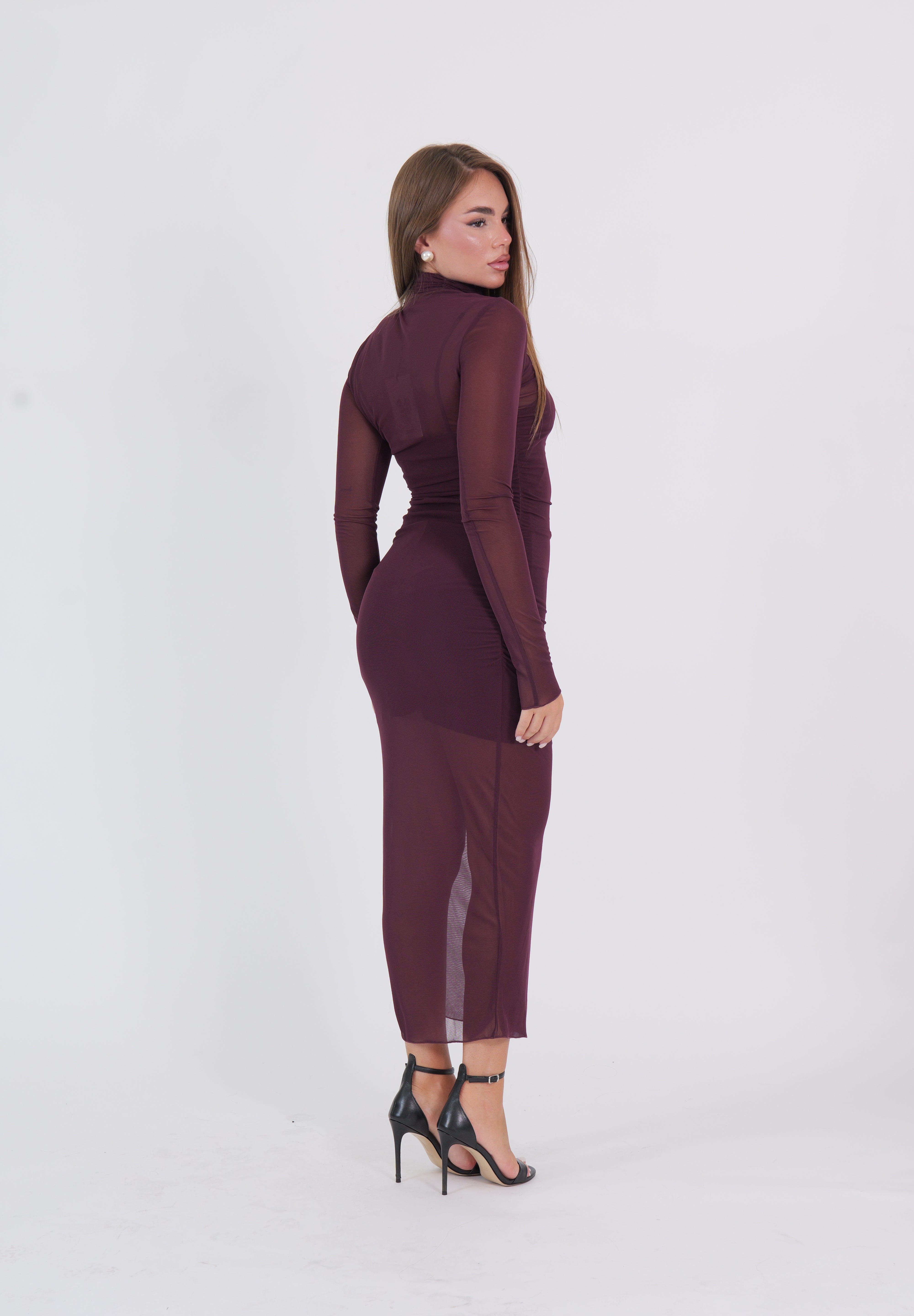 MIDI DRESS NORMA RUBY NOIR