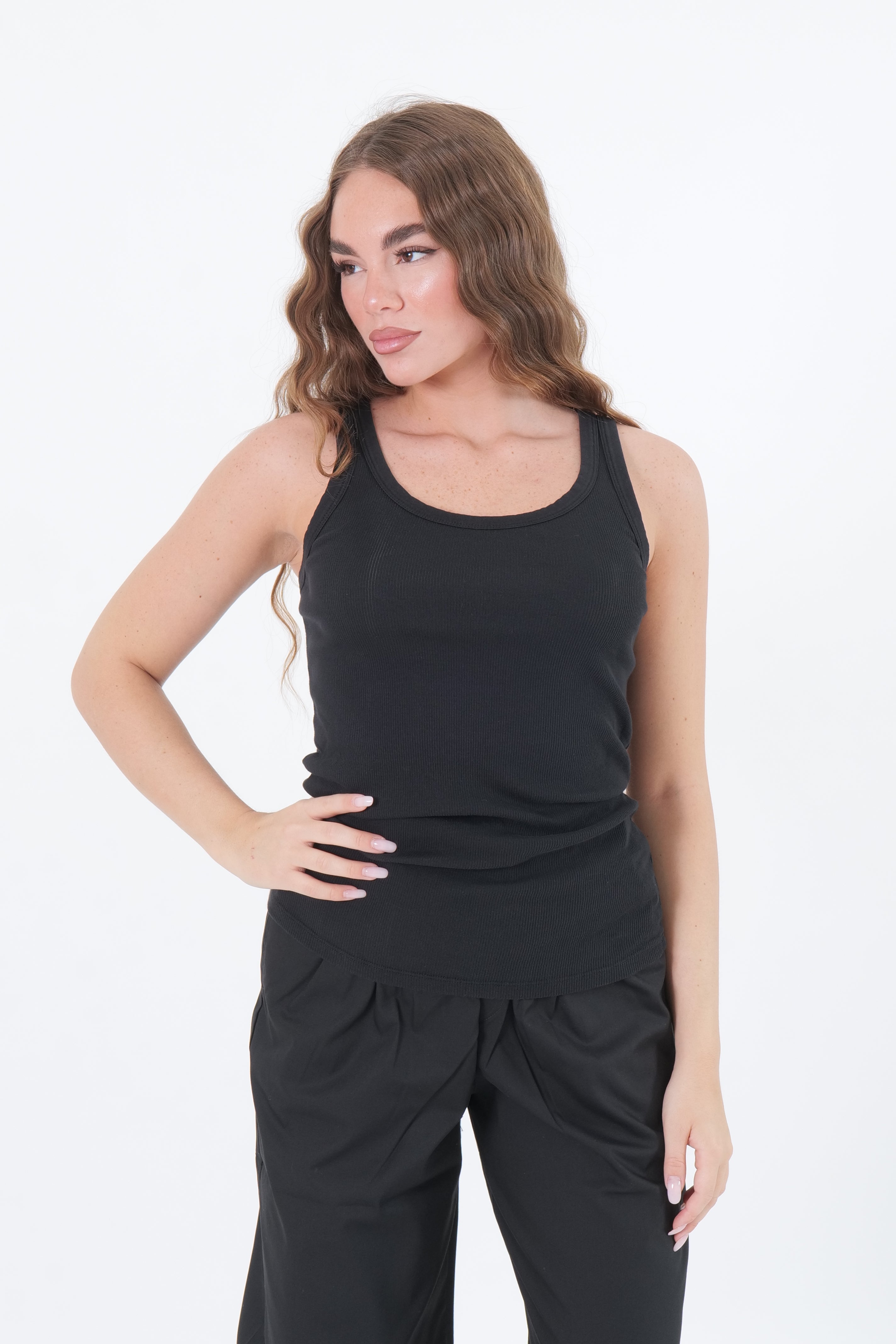 CANOTTA BASIC COSTINA NERO