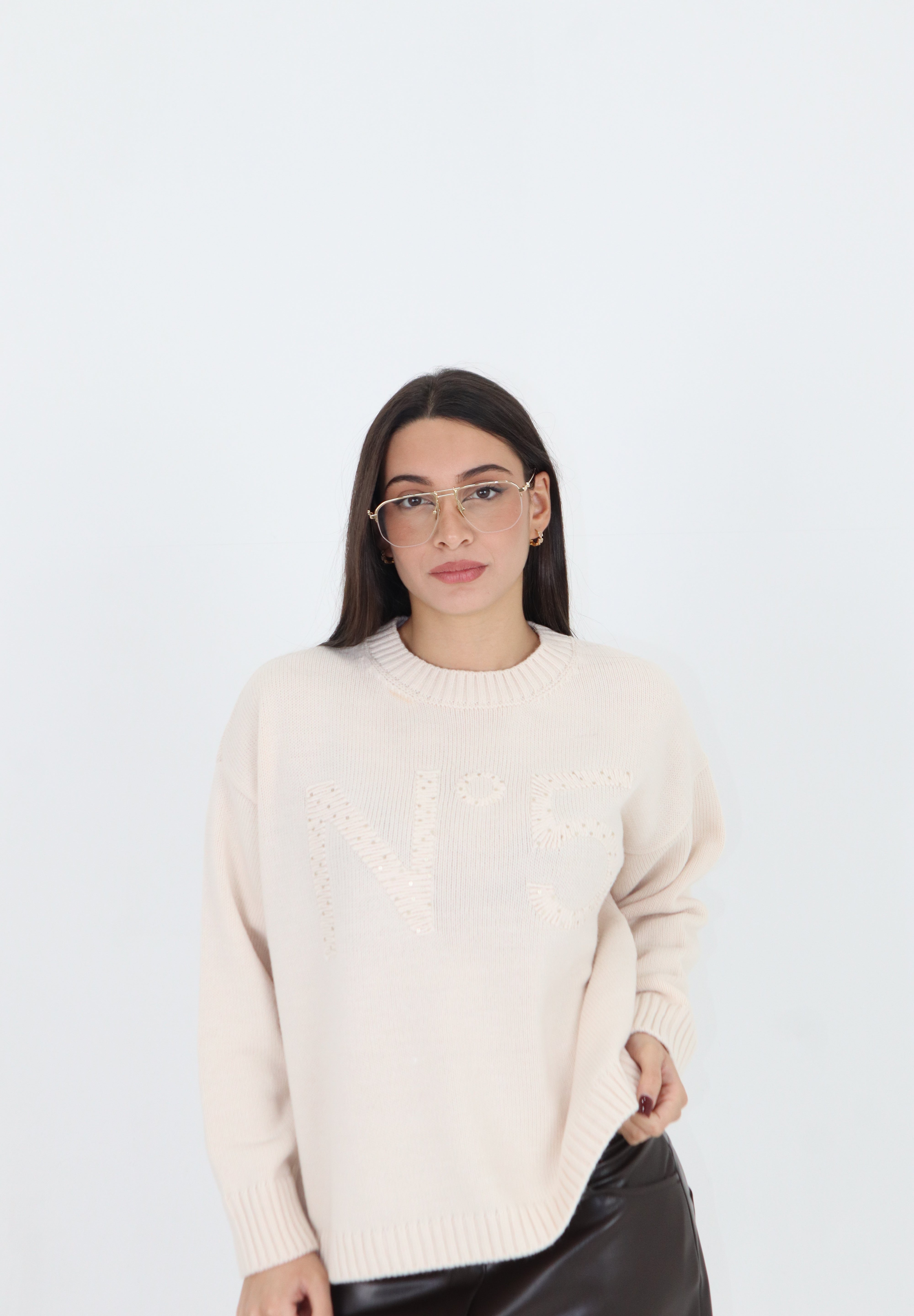 PULL N•5 CON PAILLETTES