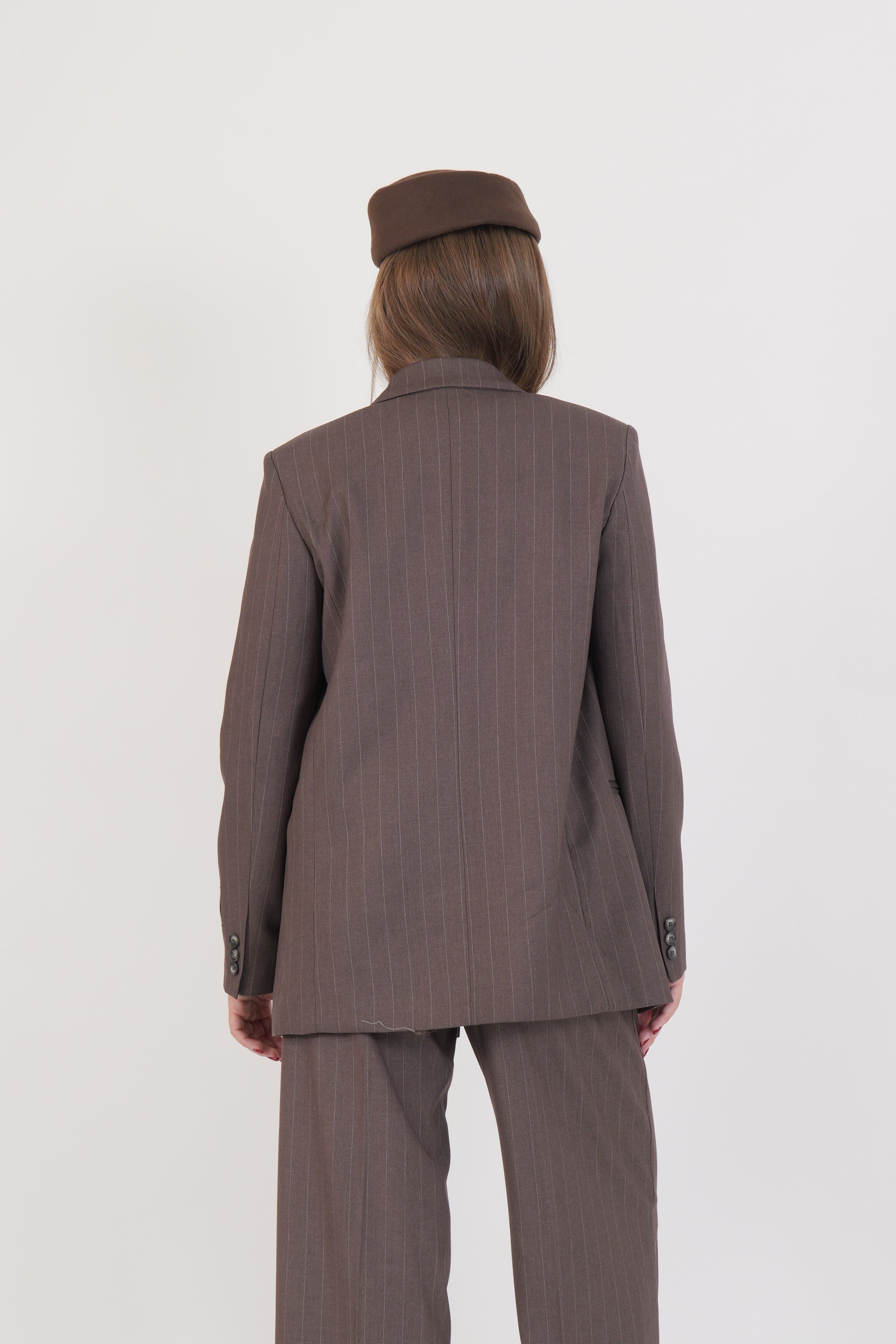 BLAZER GESSATO TORTORA