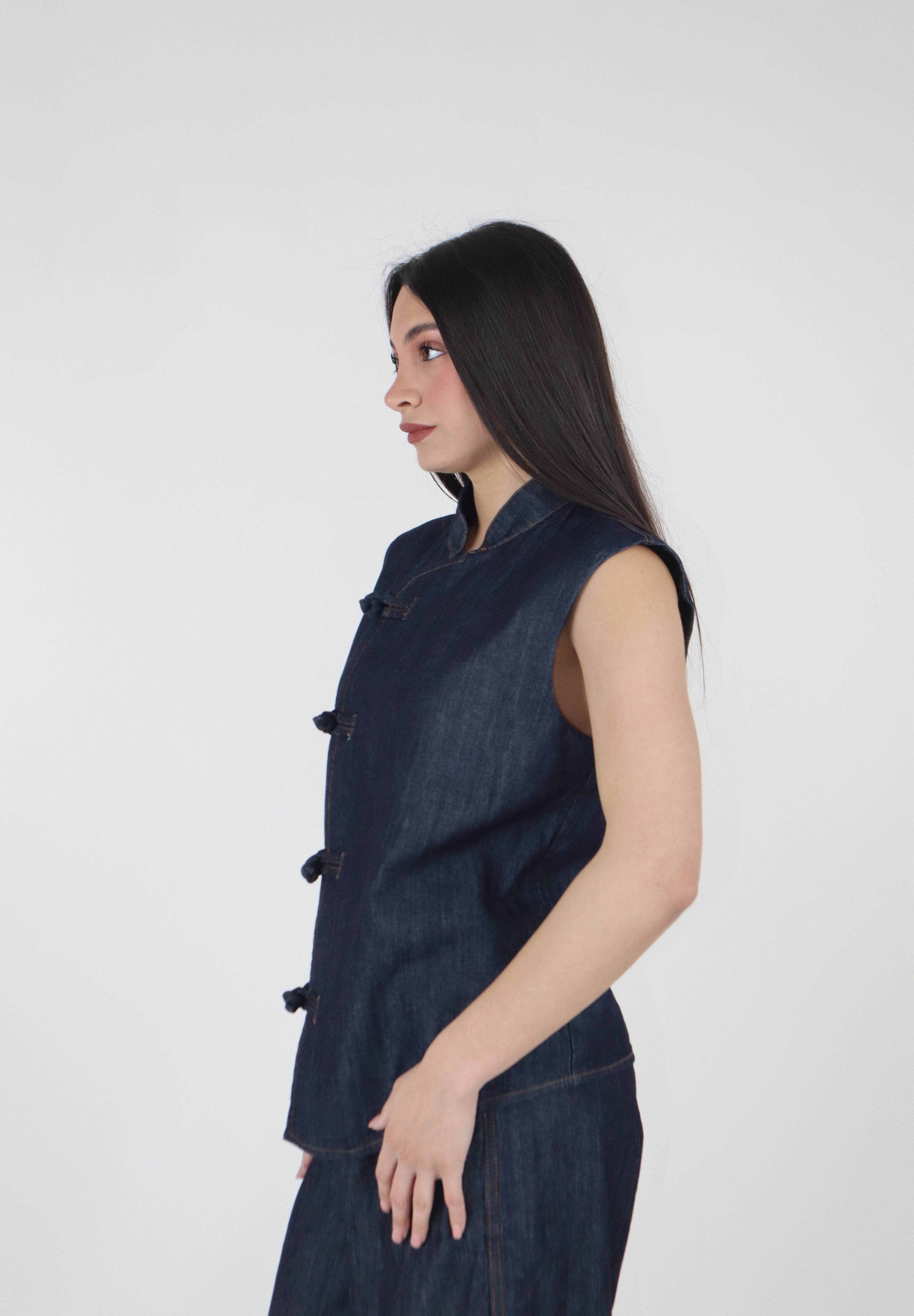 GILET DENIM NAPOLEONE