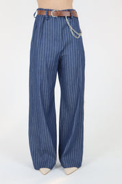PANTALONI DENIM GESSATO