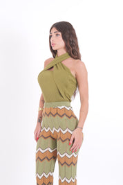 TOP OLIVIA VERDE OLIO