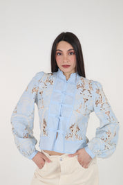 CAMICIA OLIVIA CELESTE