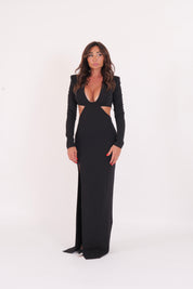 LONG DRESS DAFNE BLACK