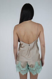 CANOTTA NEREA SATIN BEIGE