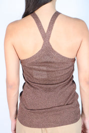 TOP INCROCIO LUREX