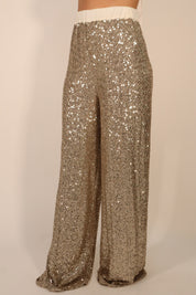 PANTALONE PAILLETTES GOLD