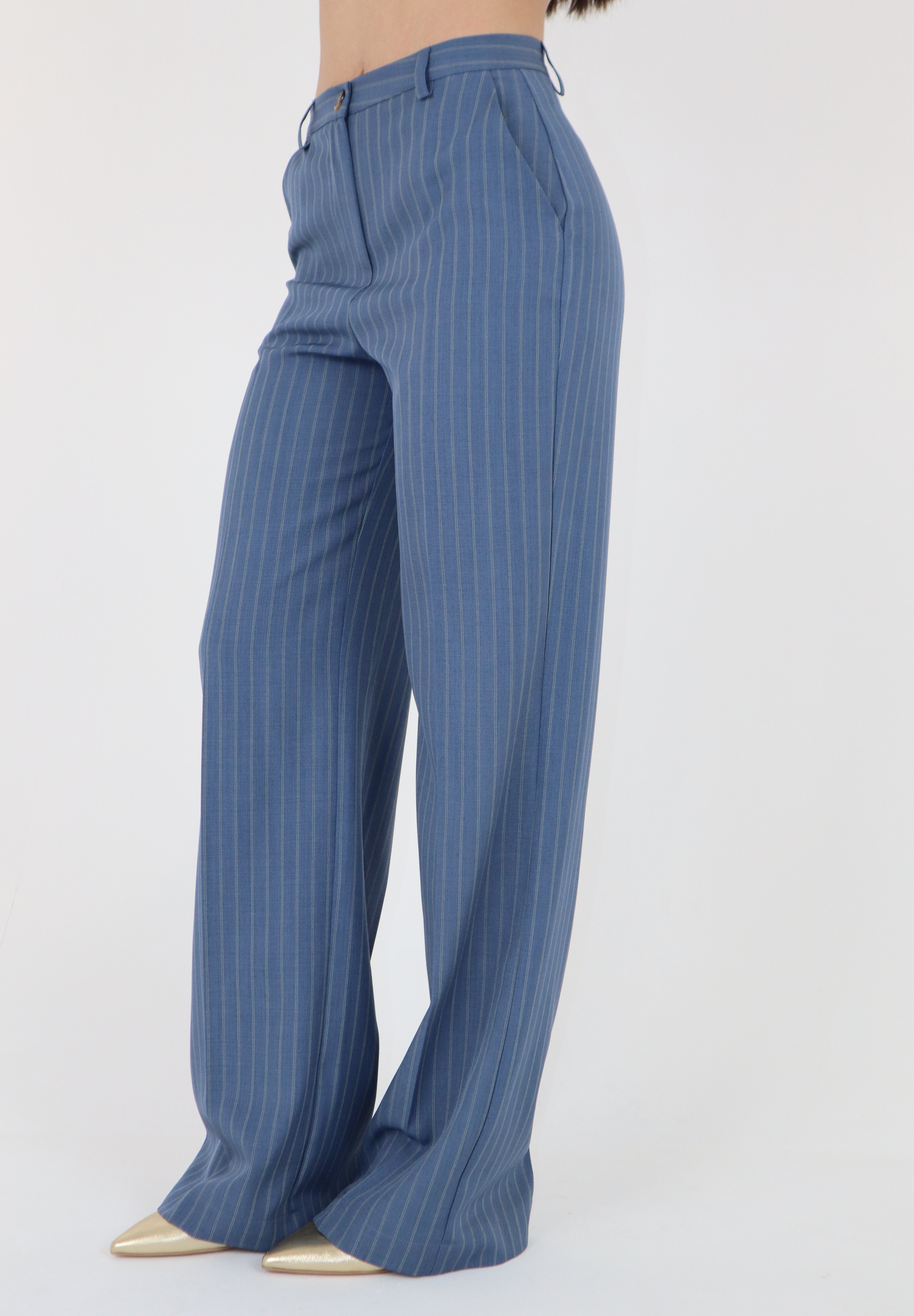 PANTALONE DENIM BLU