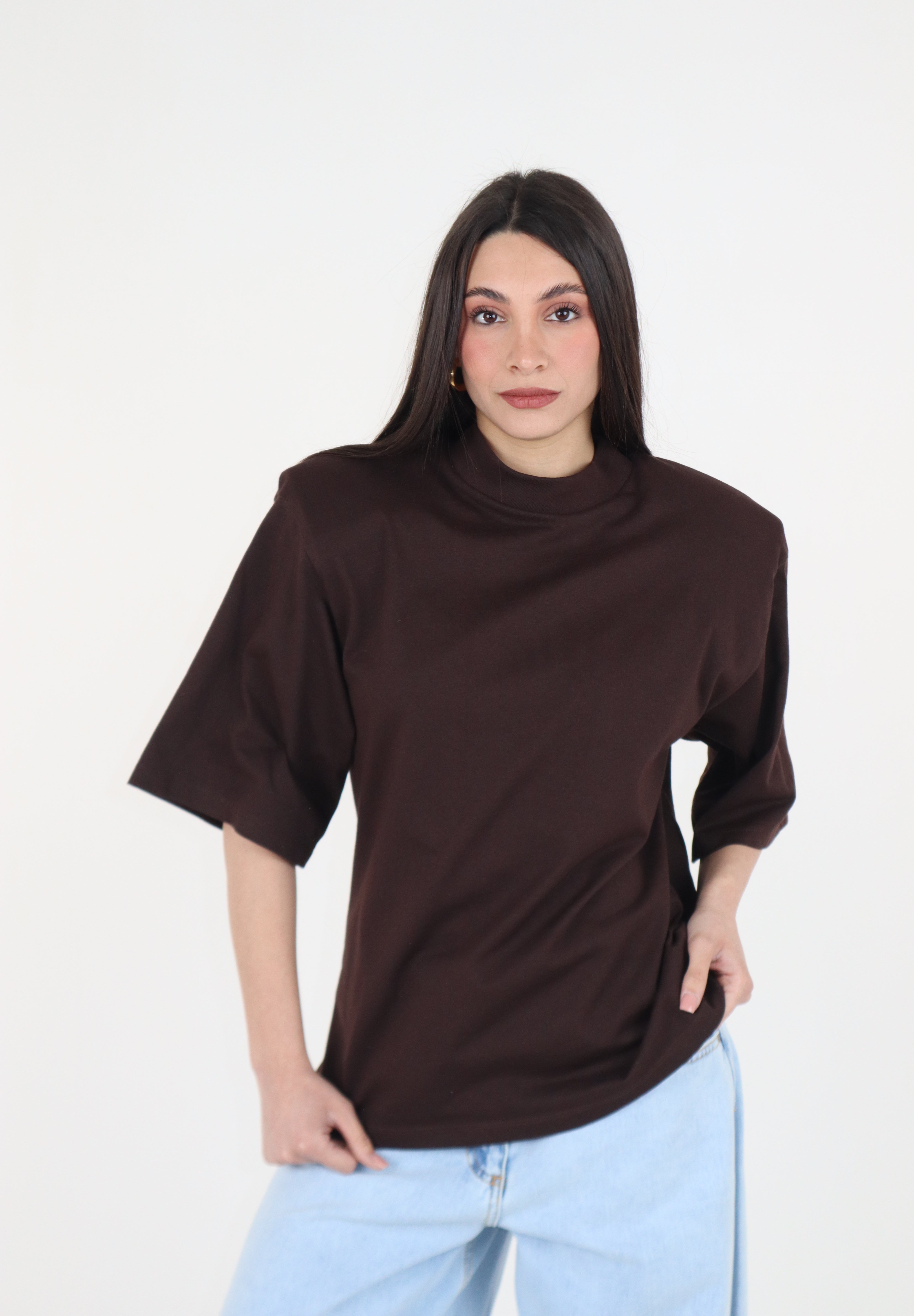 T-SHIRT SPALLINE VICOLO MORO