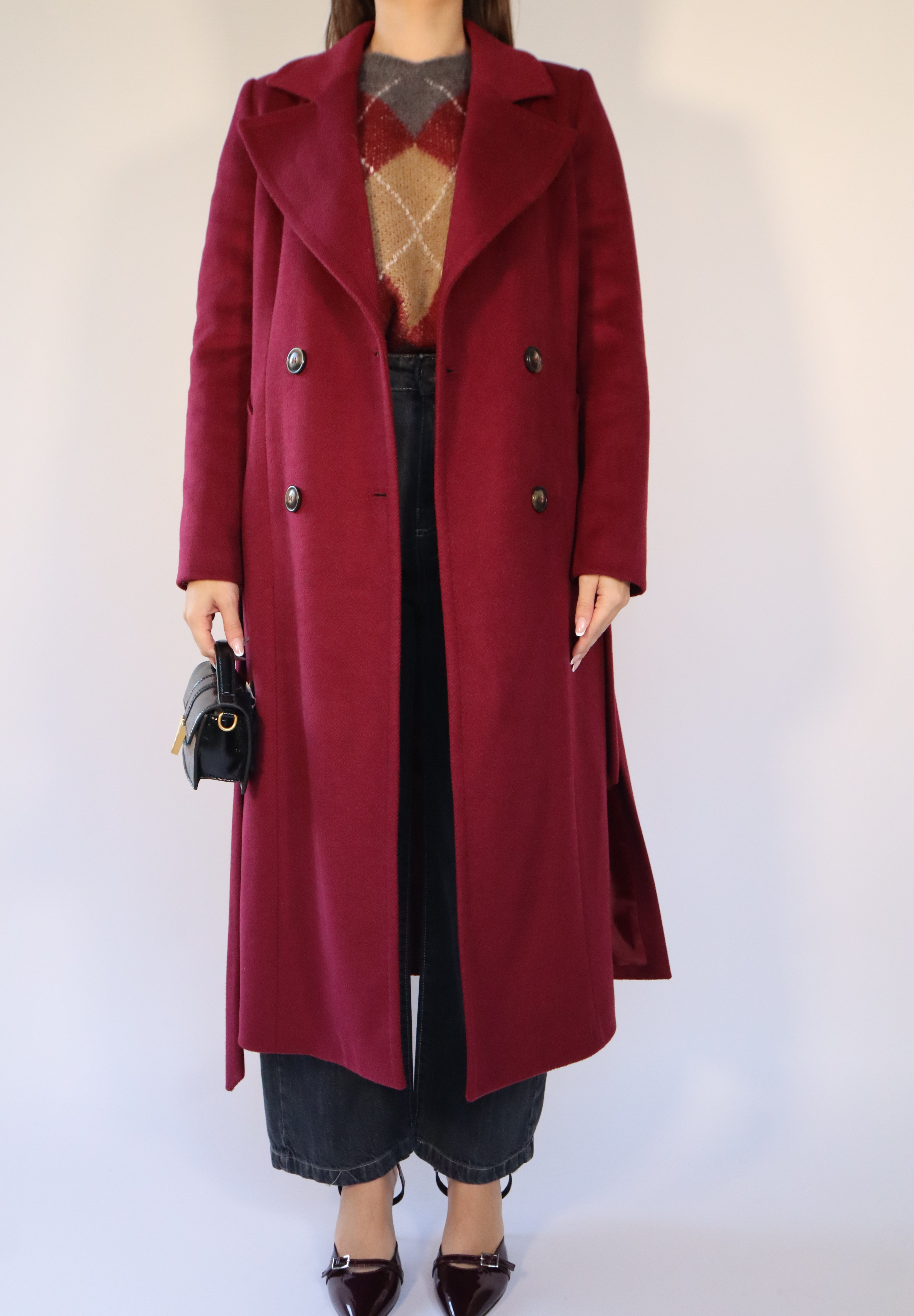 CAPPOTTO RUSSIAN CON CINTURA