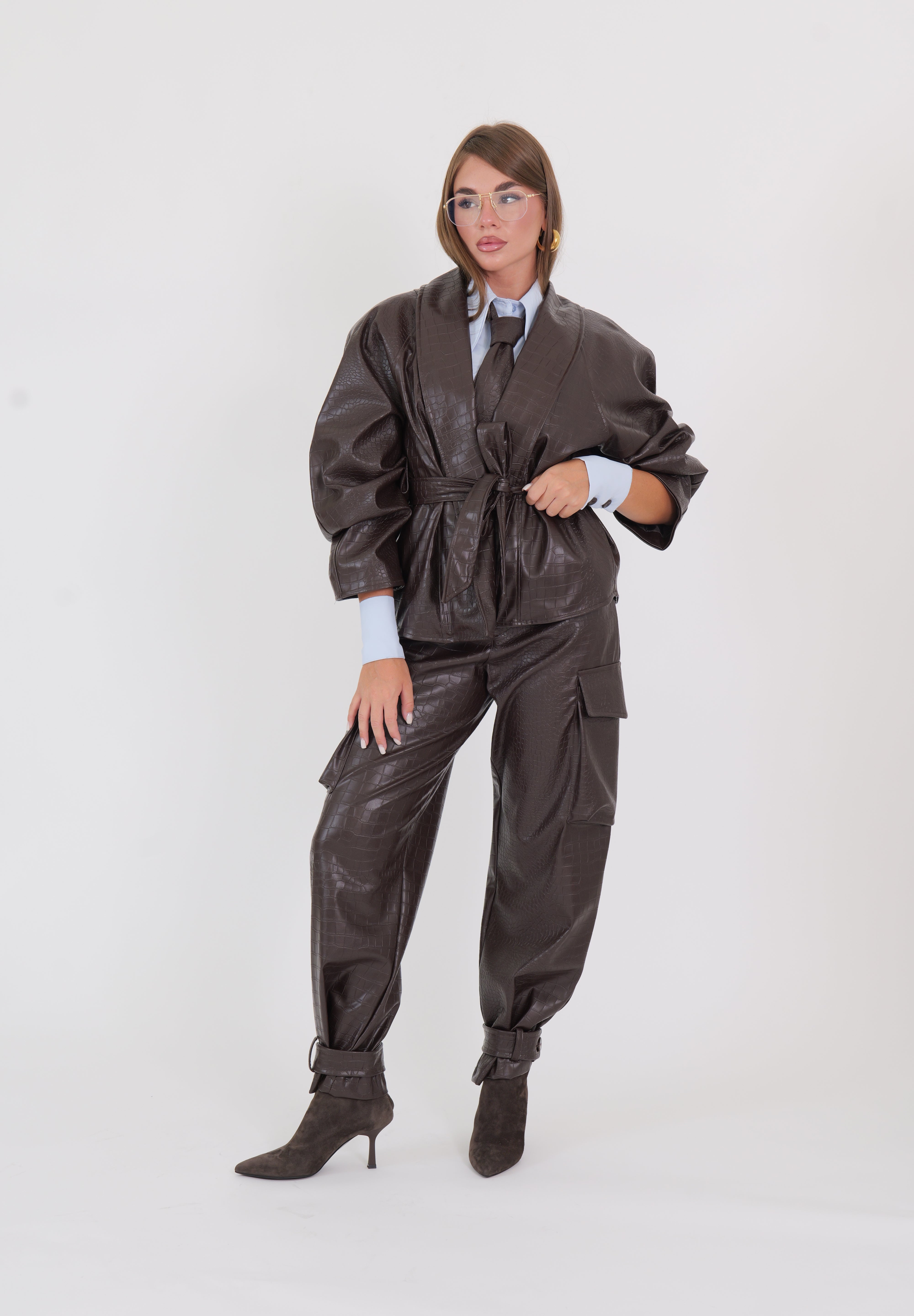 PANTALONE CARGO MORO