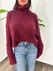 MAGLIONE BURGUNDY