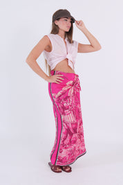 GONNA LUNGA ELEFANT ROSA