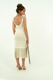 MINI DRESS FRANGE PANNA