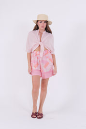 SHORT ROSA TENSIONE
