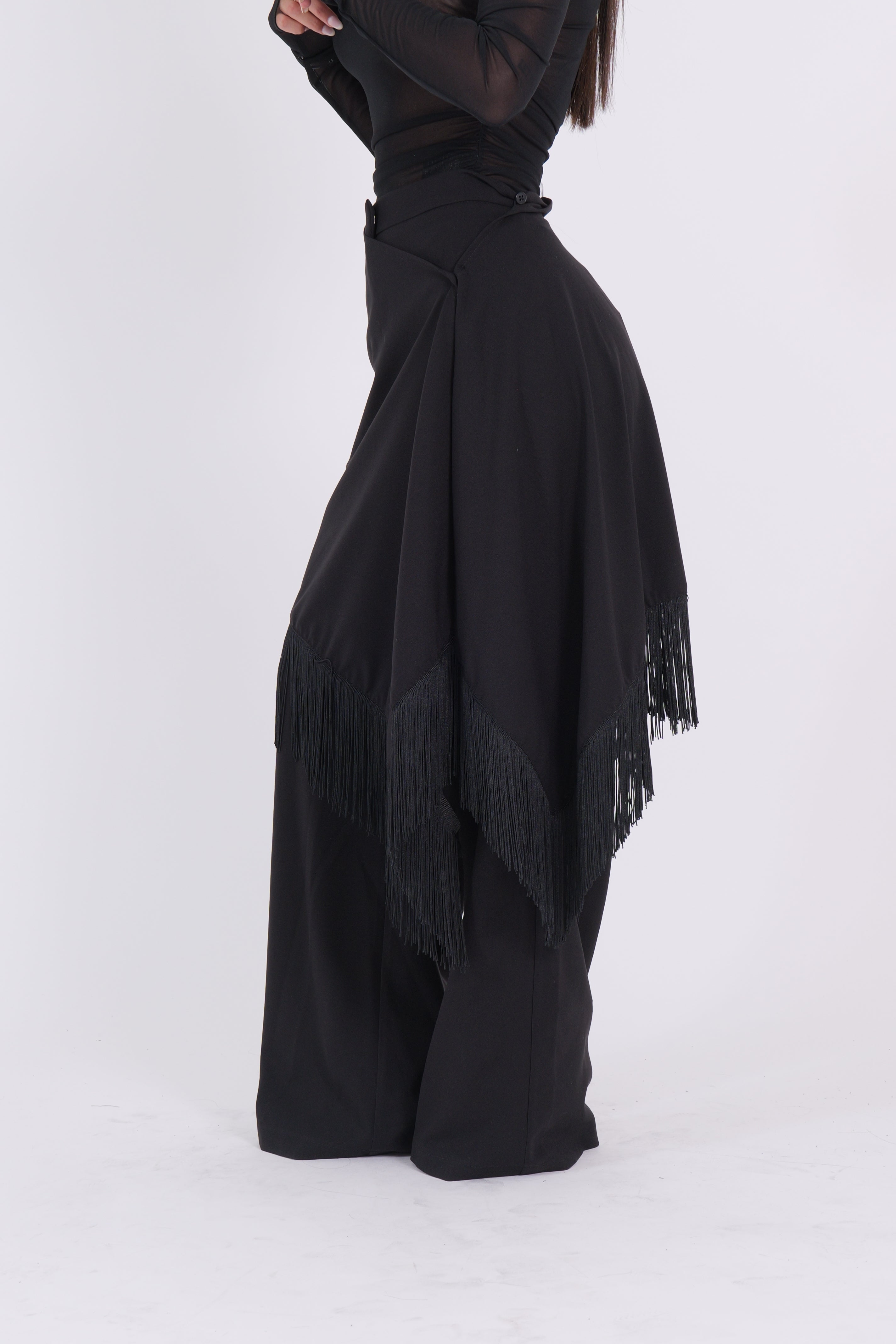 PANTALONE NERO TENSIONE