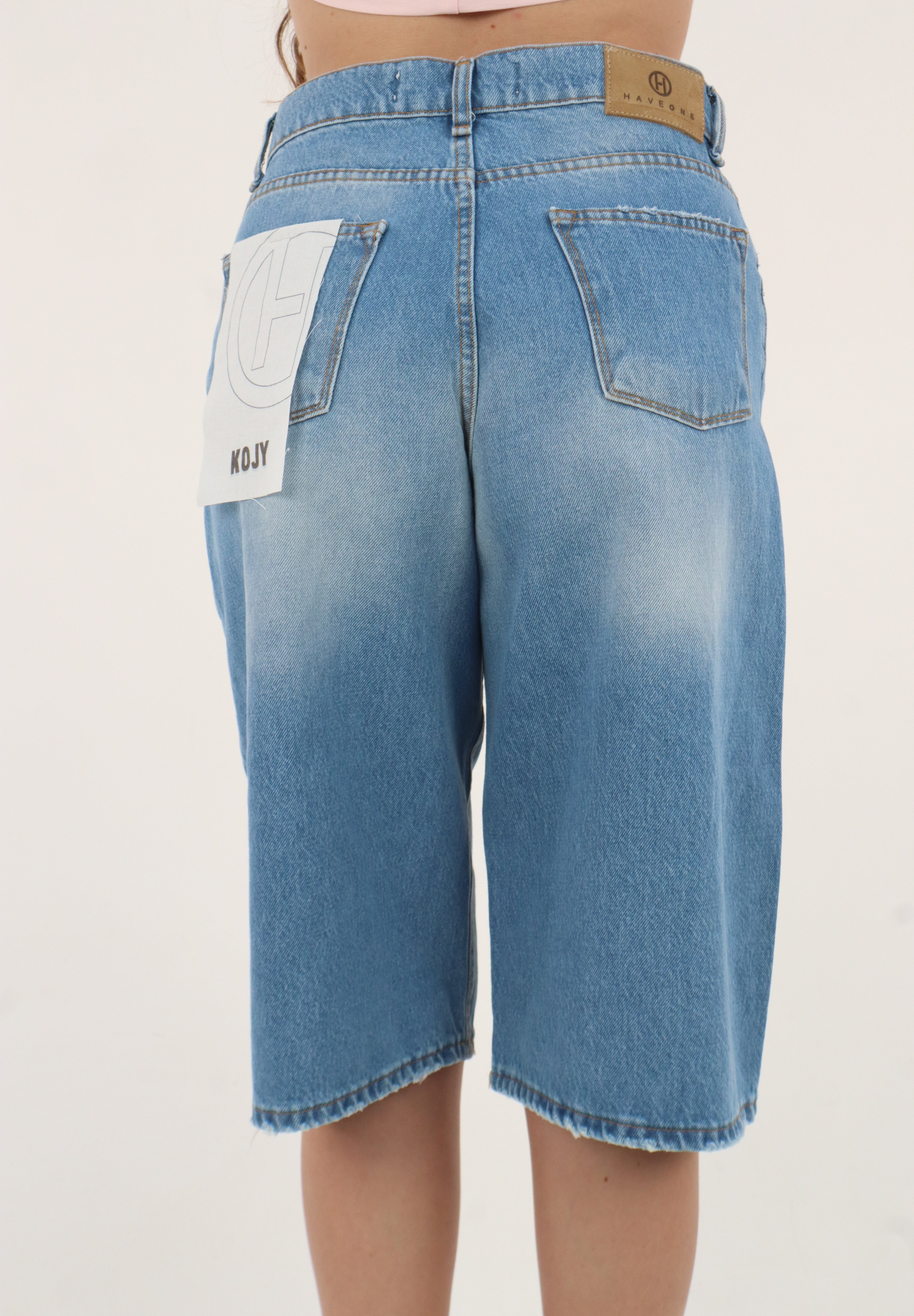 BERMUDA KOJI BLU DENIM