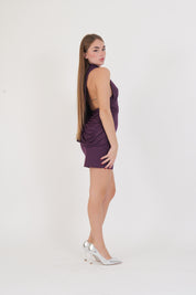 DRESS SOLEN RUBY NOIR