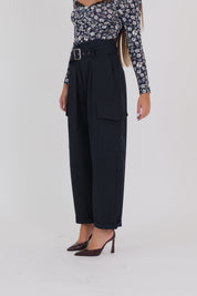 PANTALONE TASCONI BLU
