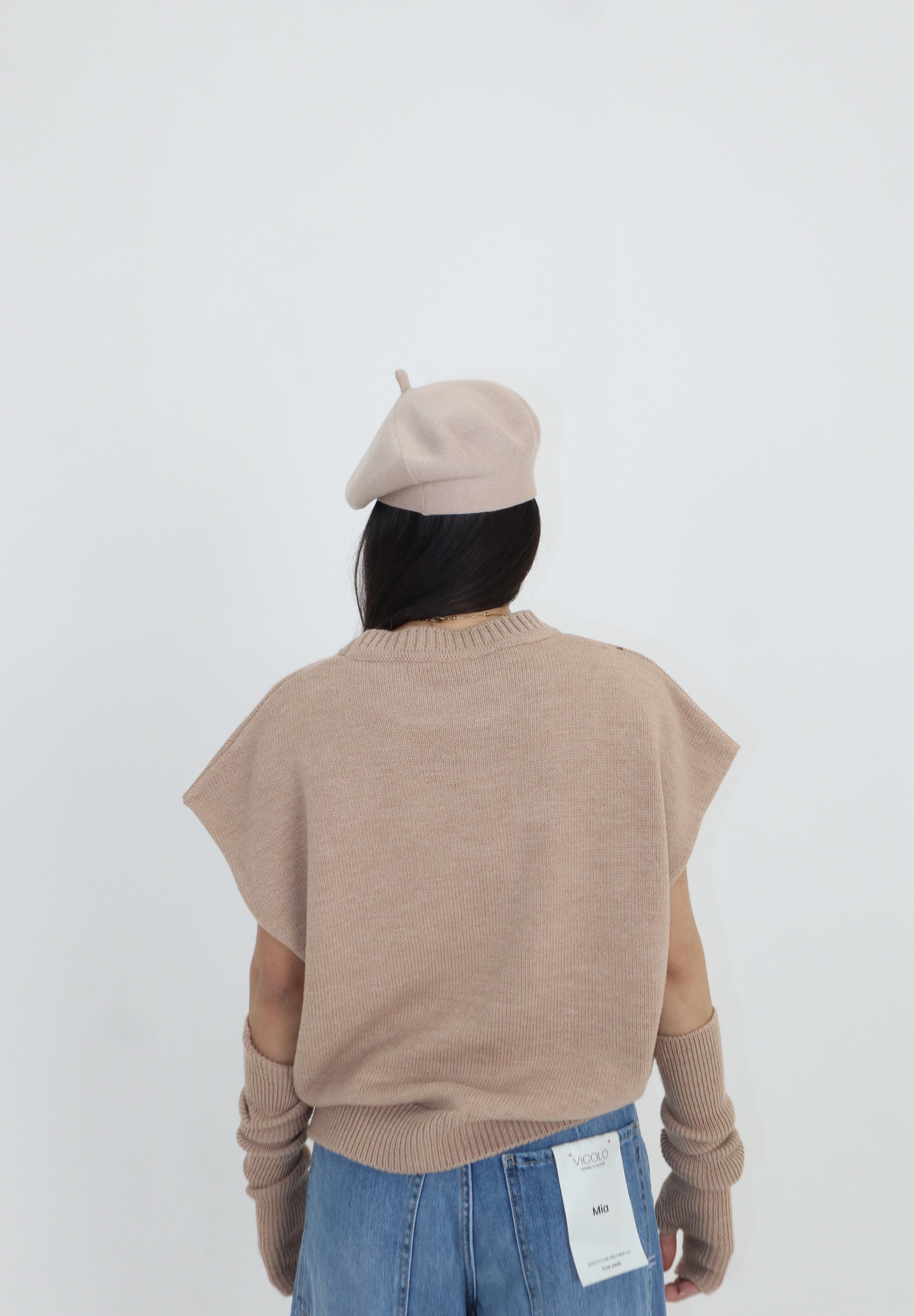 GILET GIROCOLLO ROMBI