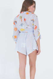 SHORTS FLAMINGO
