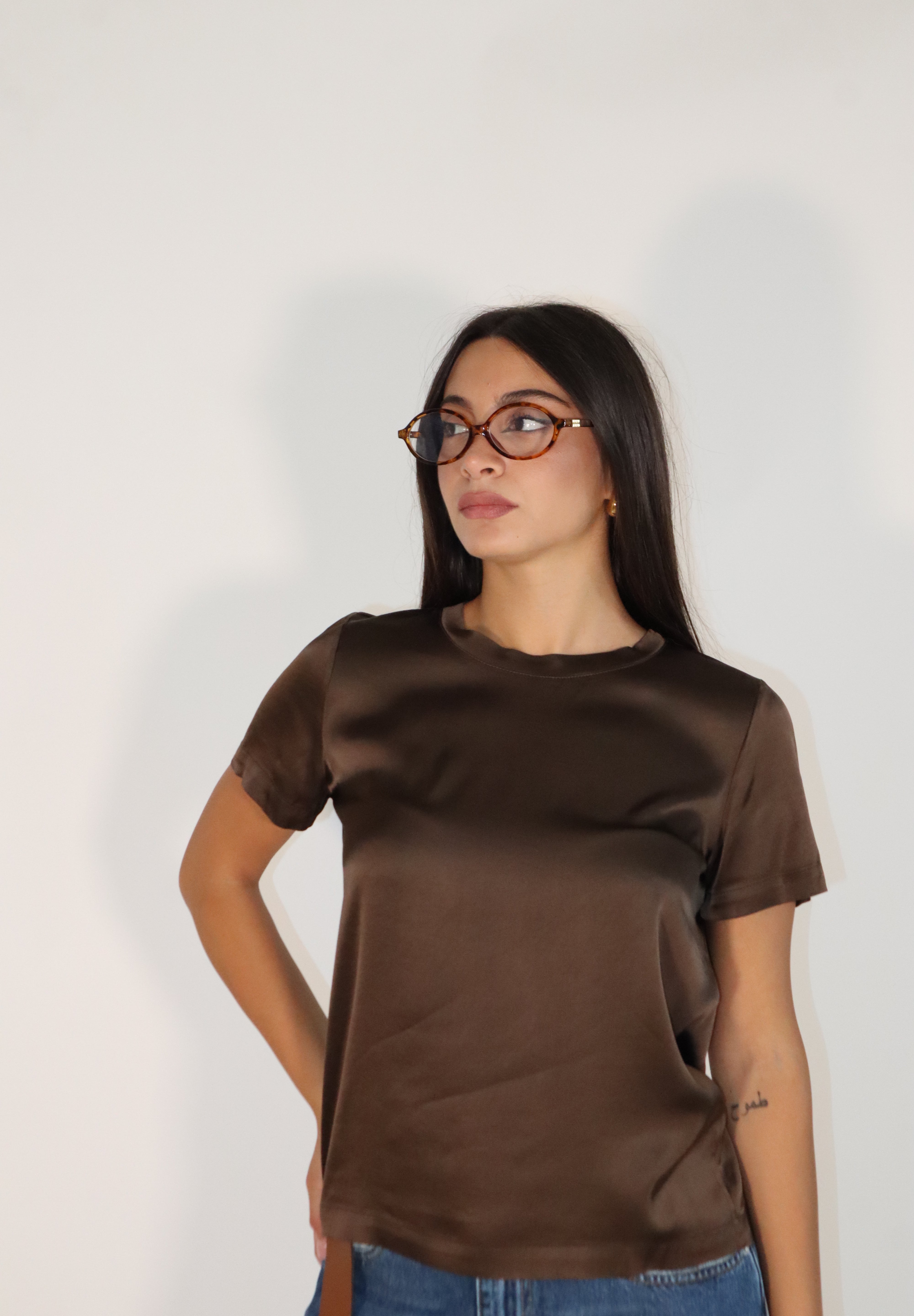 T-SHIRT SATIN