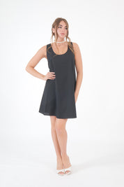 MINI DRESS FIOCCO NERO