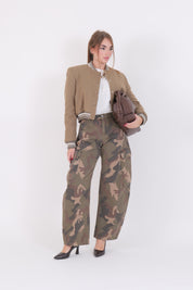 JEANS MILITARE CARGO