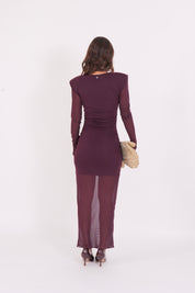 SLEEK DRESS NORMA RUBY NOIR