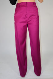 PANTALONE VITA ALTA FUXIA