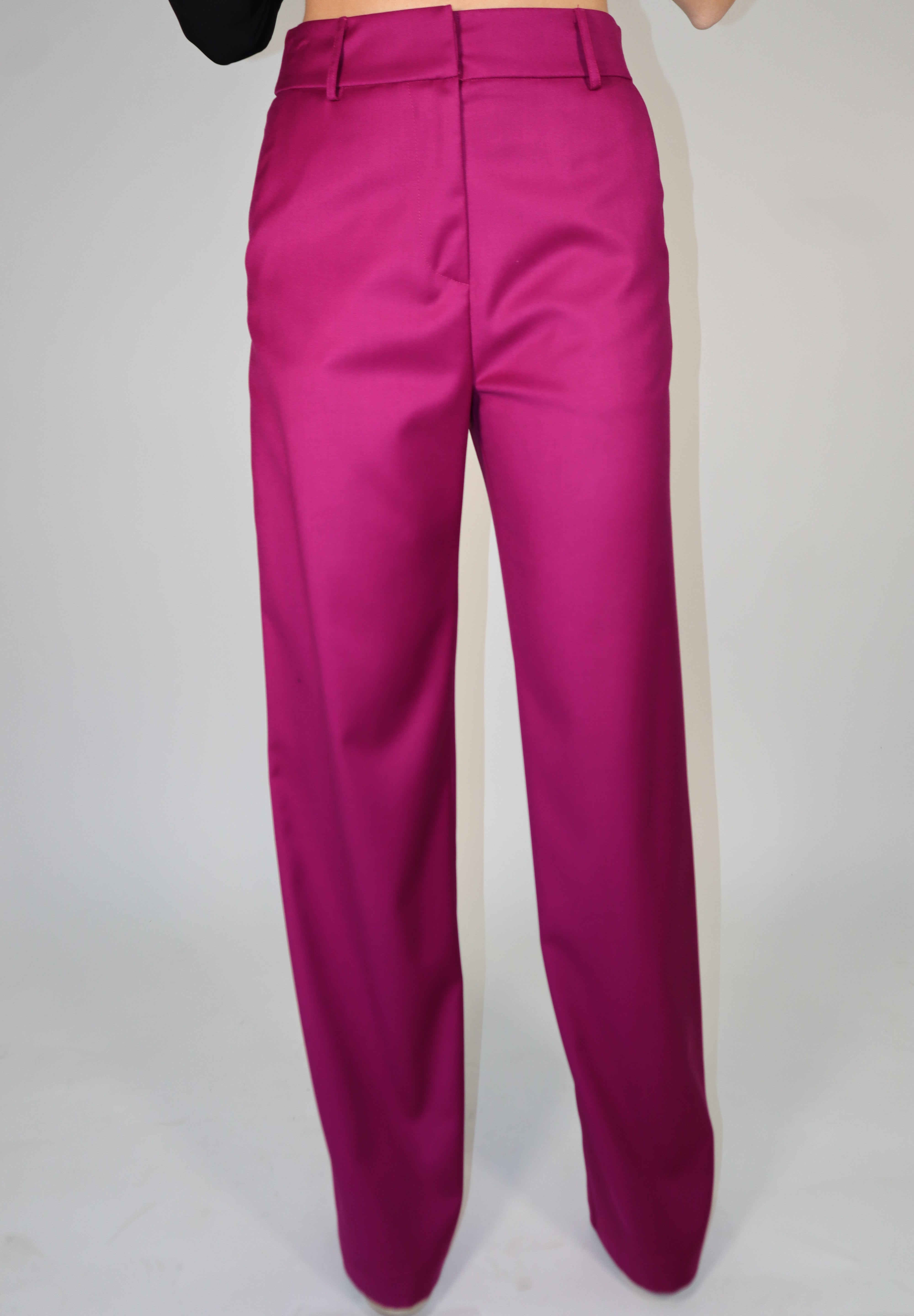 PANTALONE VITA ALTA FUXIA