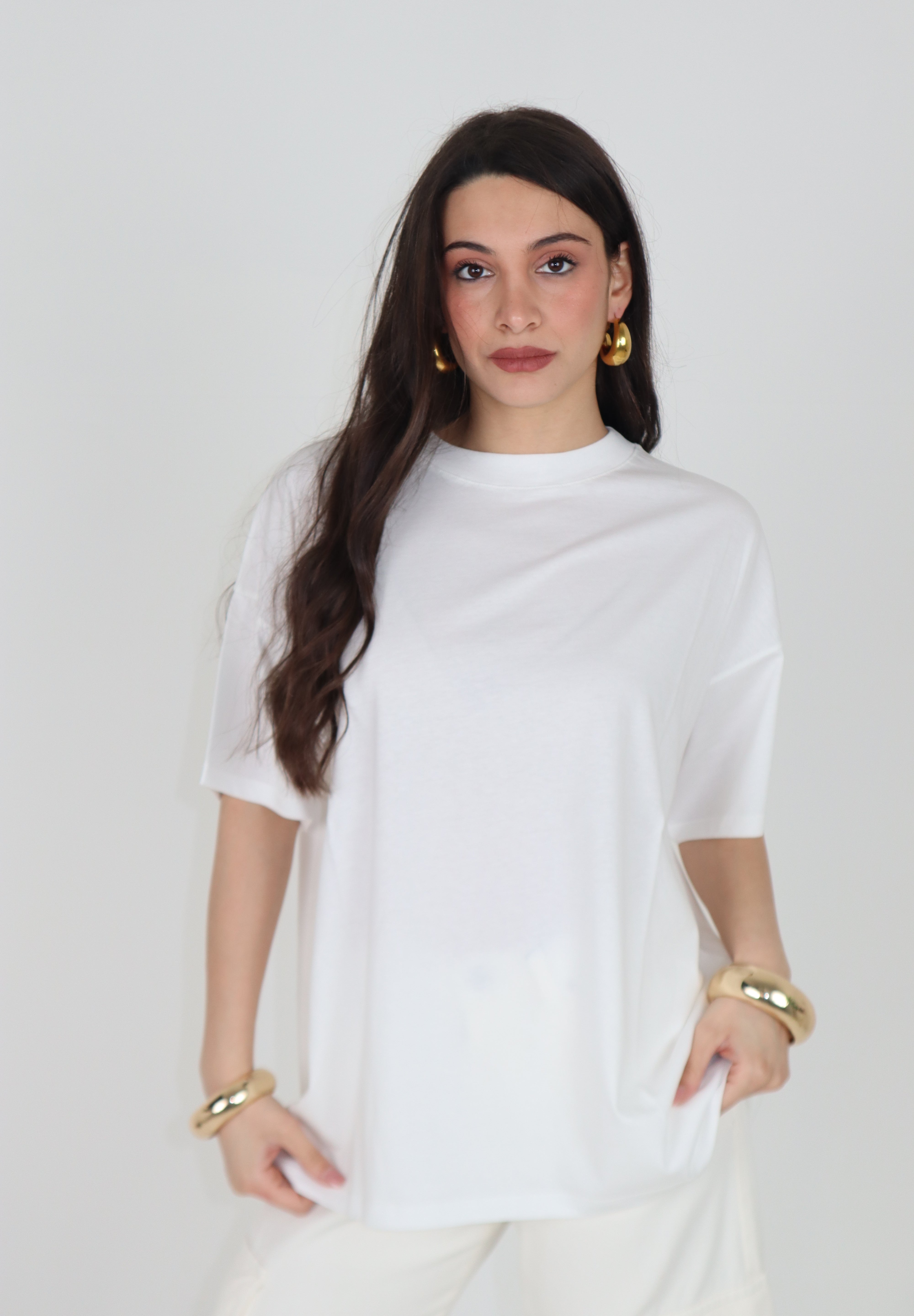 T-SHIRT BASIC BIANCO