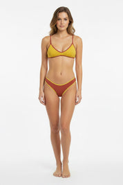 SET BIKINI BICOLOR E GONNA PAREO LEMON