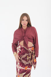CAMICIA INDIA NODO