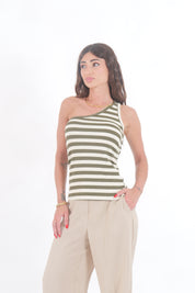 CANOTTA STRIPES MILITARE