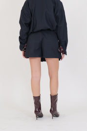 MINI SHORT BLU