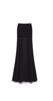 LONG SKIRT LAVINIA NERO