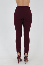 LEGGING BORDEAUX