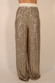 PANTALONE PAILLETTES GOLD