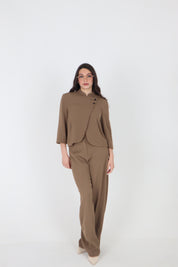 PANTALONE VIOLET MOKA