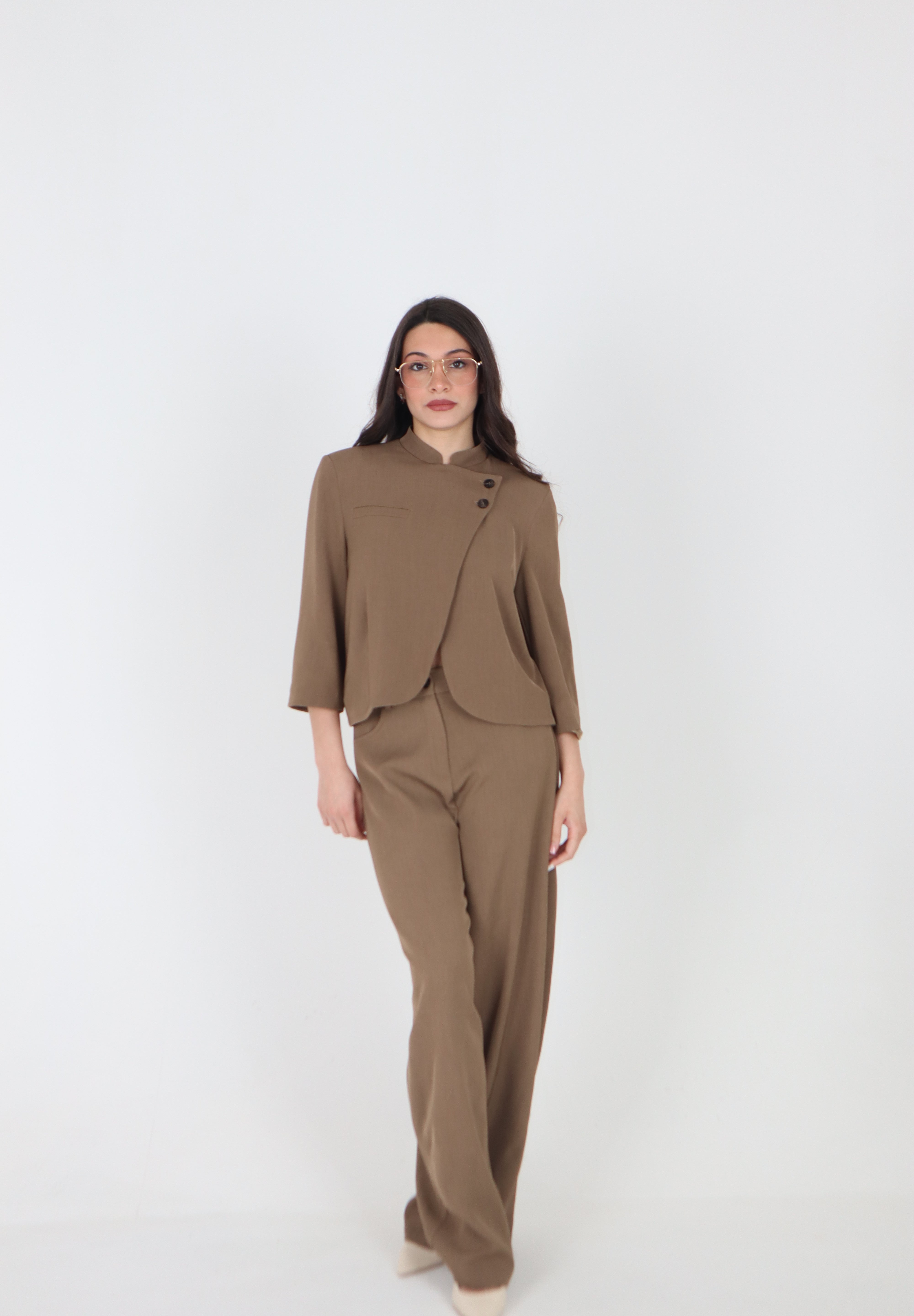 PANTALONE VIOLET MOKA
