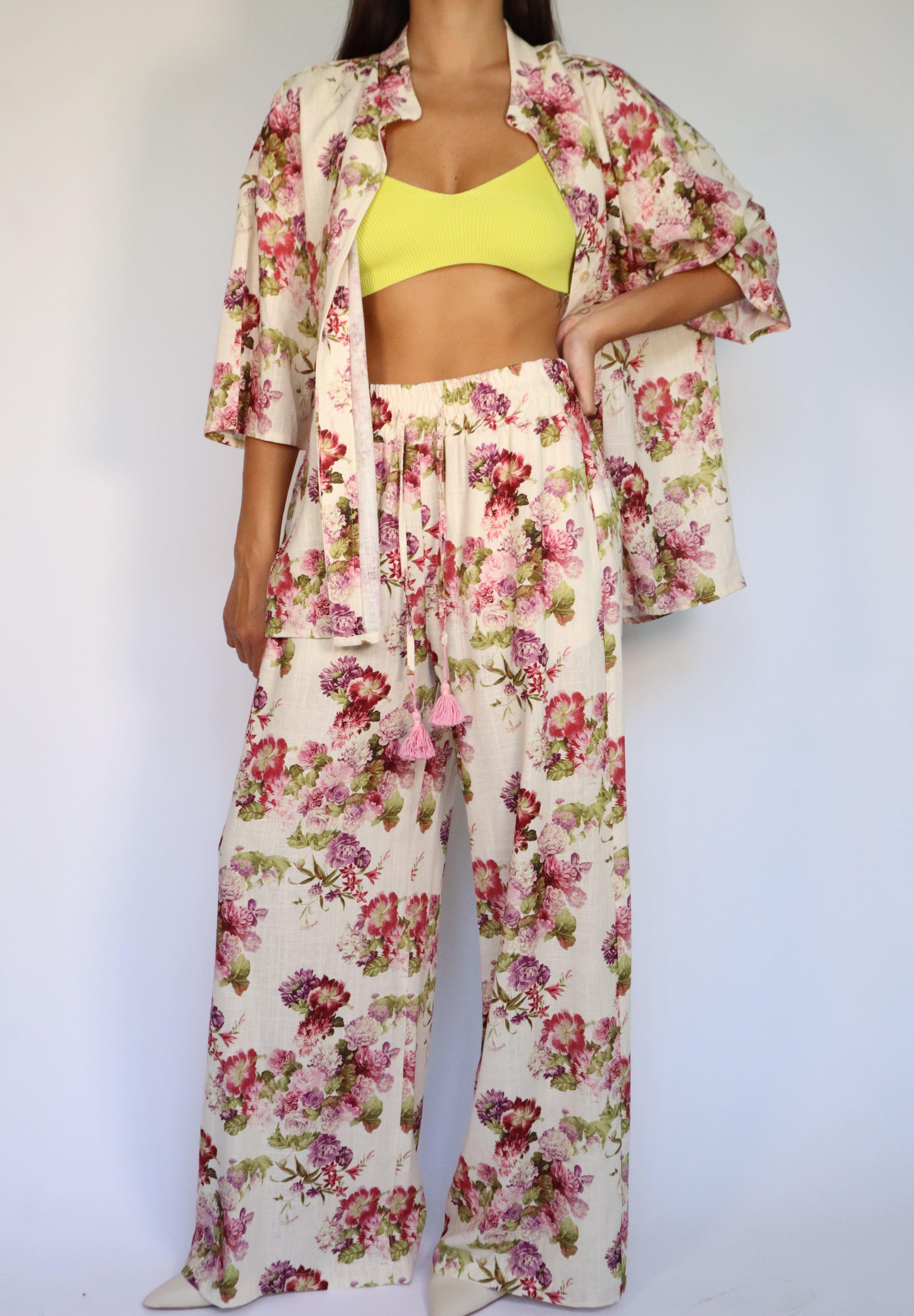 PANTALONE FLORES