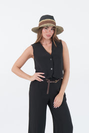 GILET BLACK LIA