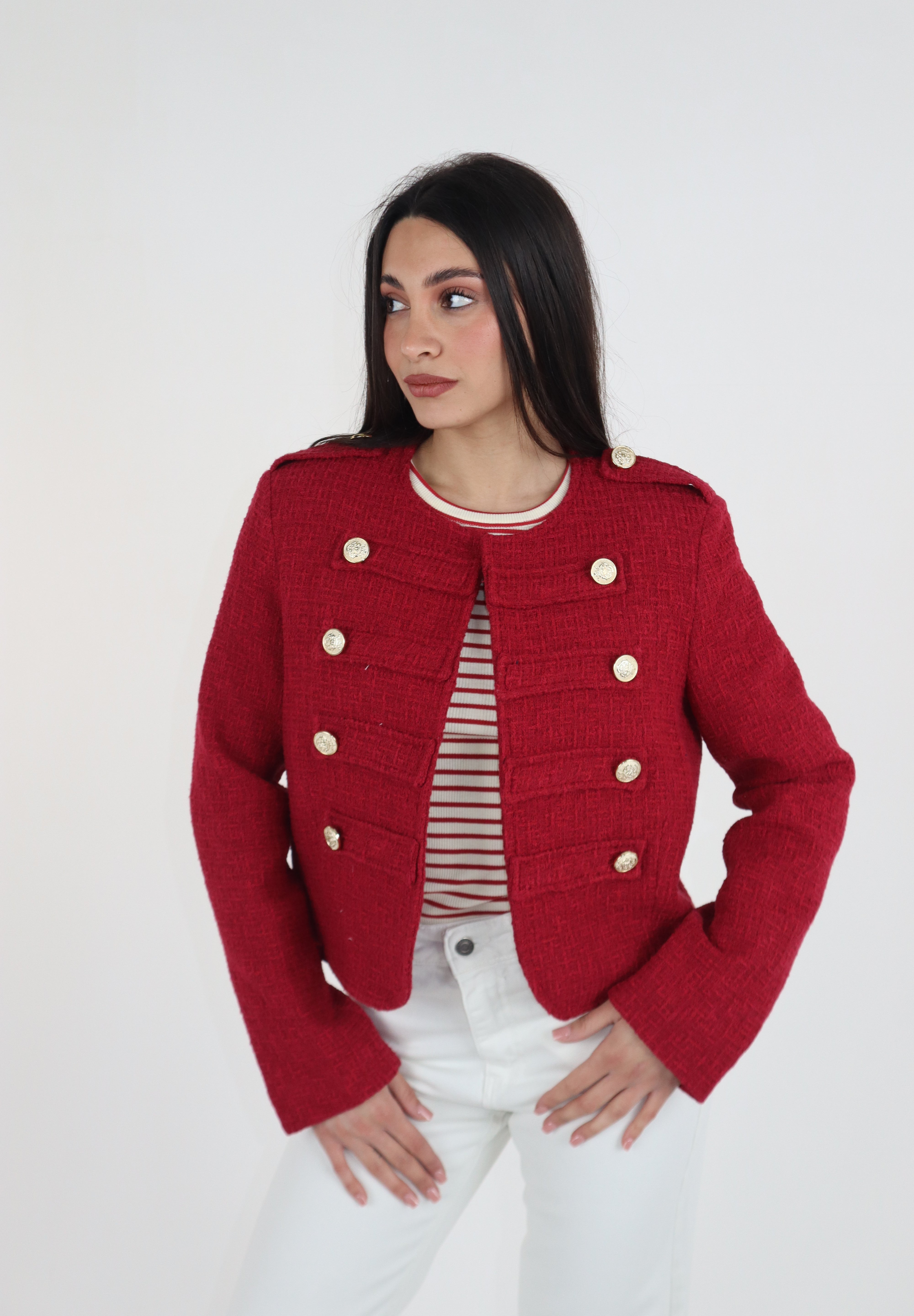 GIACCA NAPOLEONE ROSSO