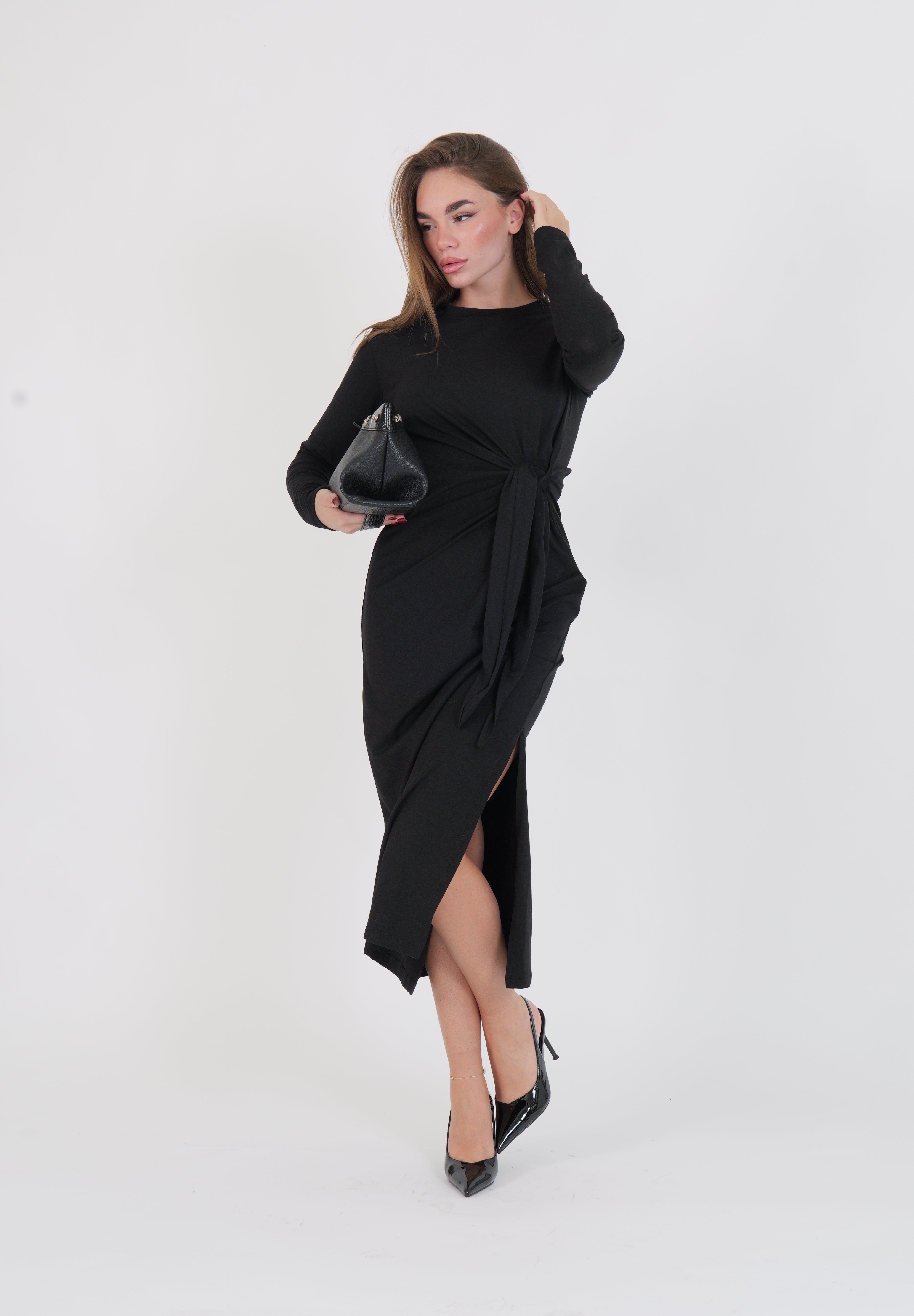 ABITO JERSEY NERO